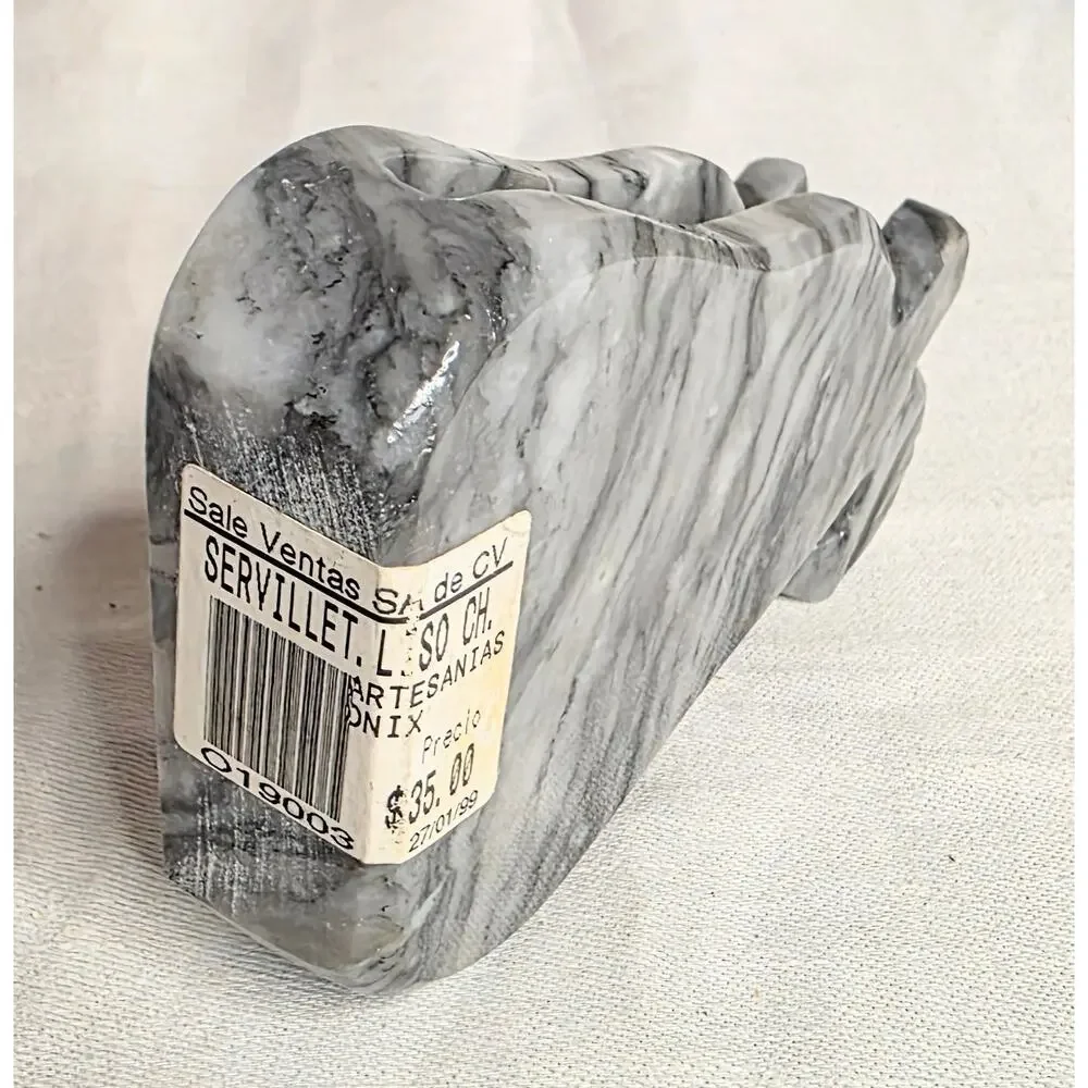 Marble Apple Shaped Business Card Holder 3